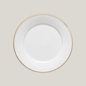 Luzia Round Dinner Plate - Cloud White
