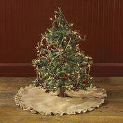 Jute Burlap Tree Skirt 60”