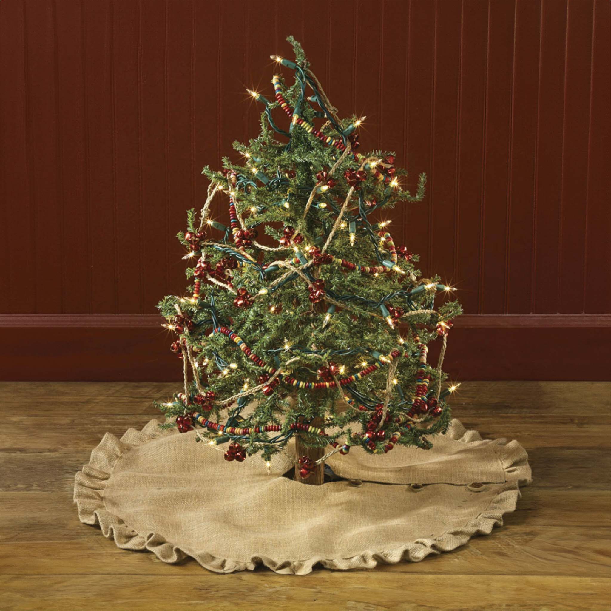 Jute Burlap Tree Skirt 60”