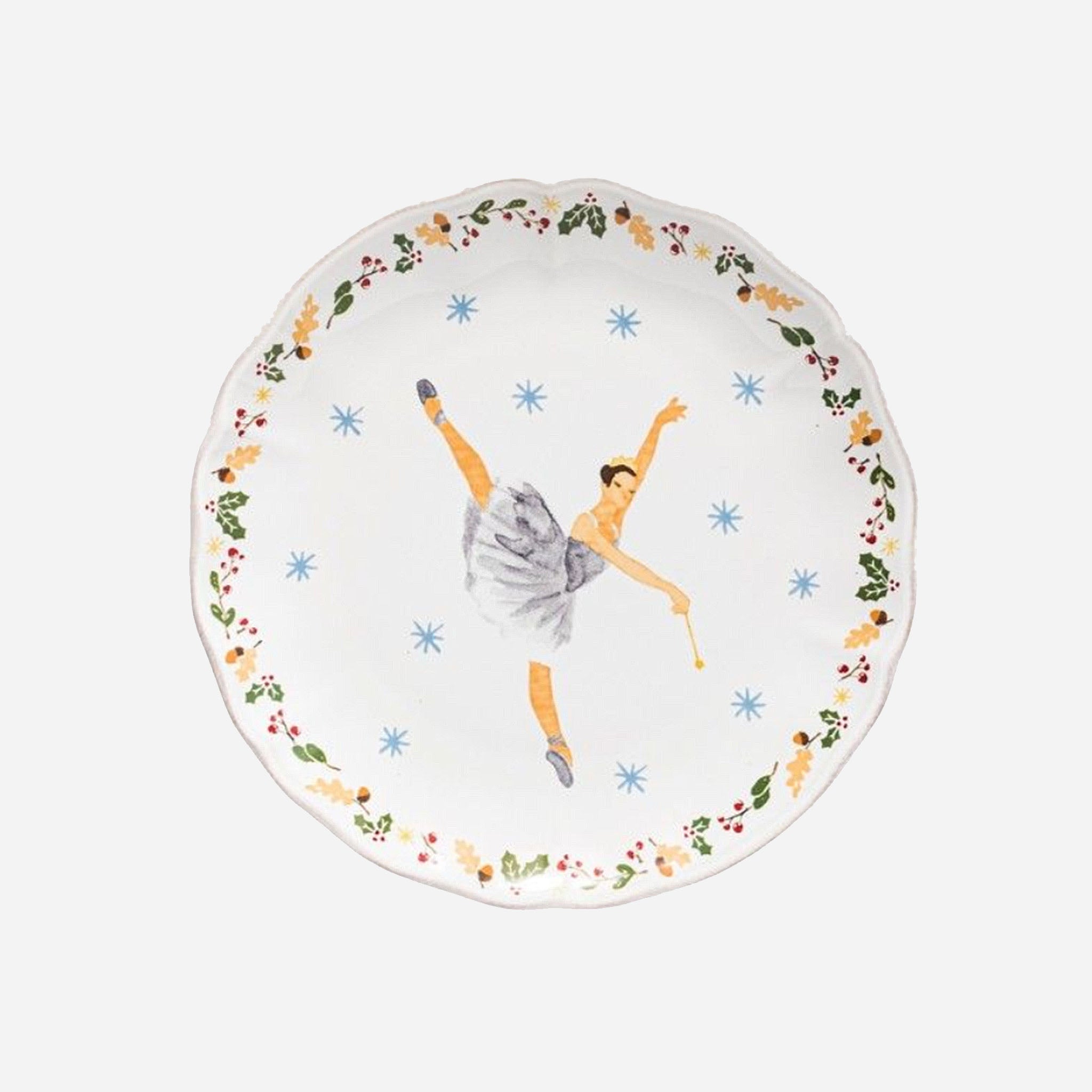 Salad plate nutcracker