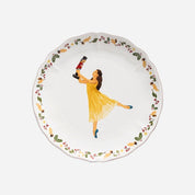 Salad plate nutcracker