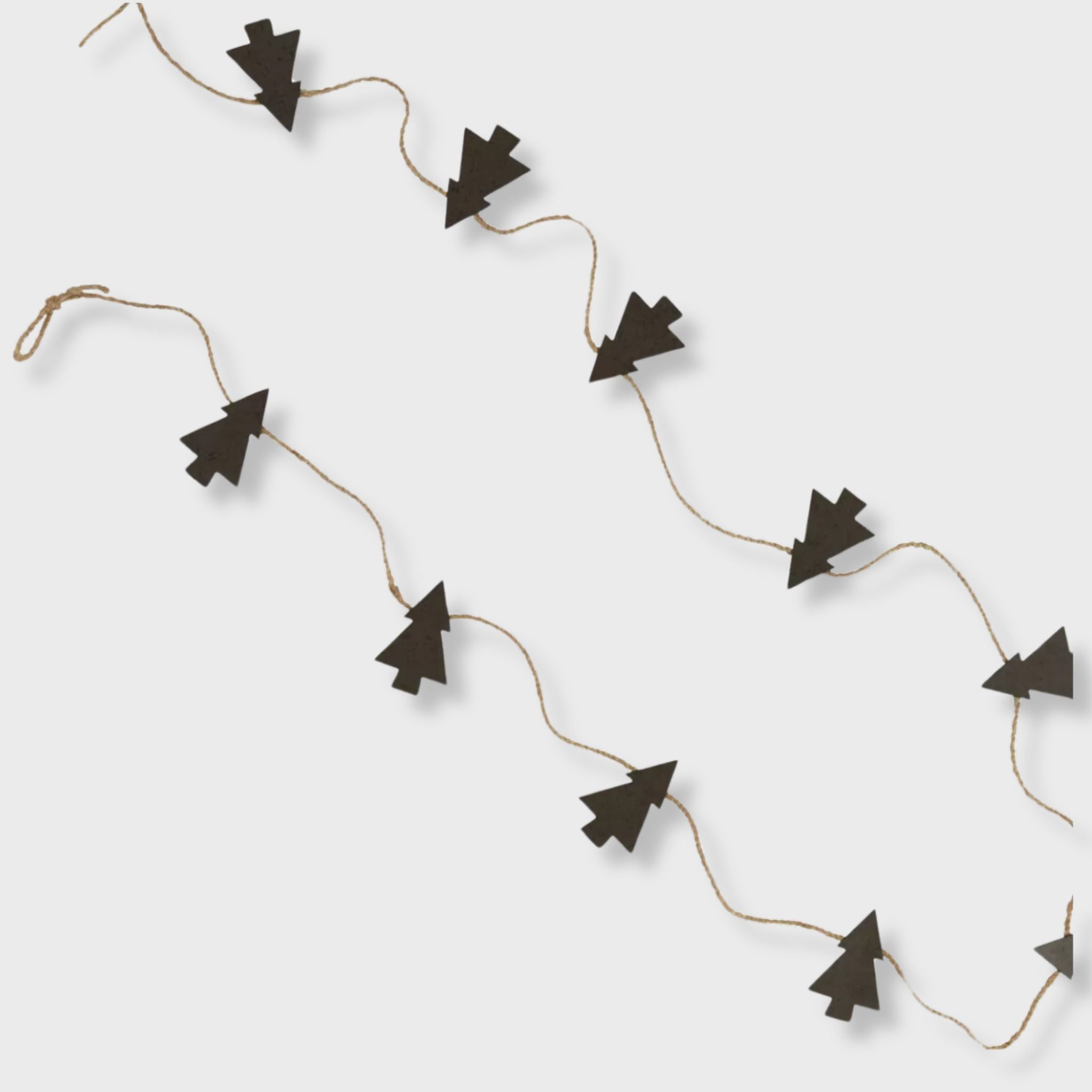 Christmas Tree Metal Garland
