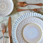 Cristal Nacar Dinner Plate