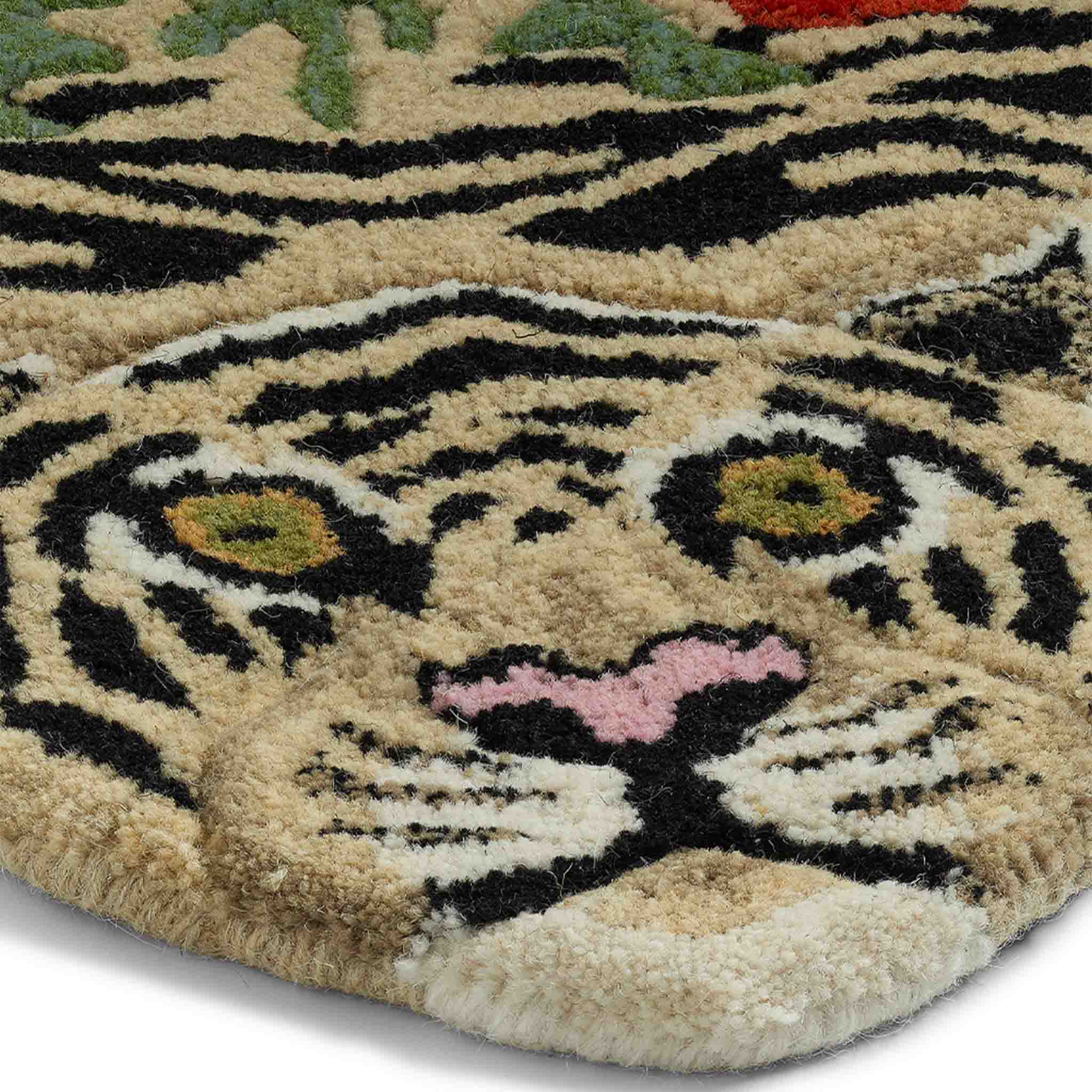 Floral Tiger Rug - Small