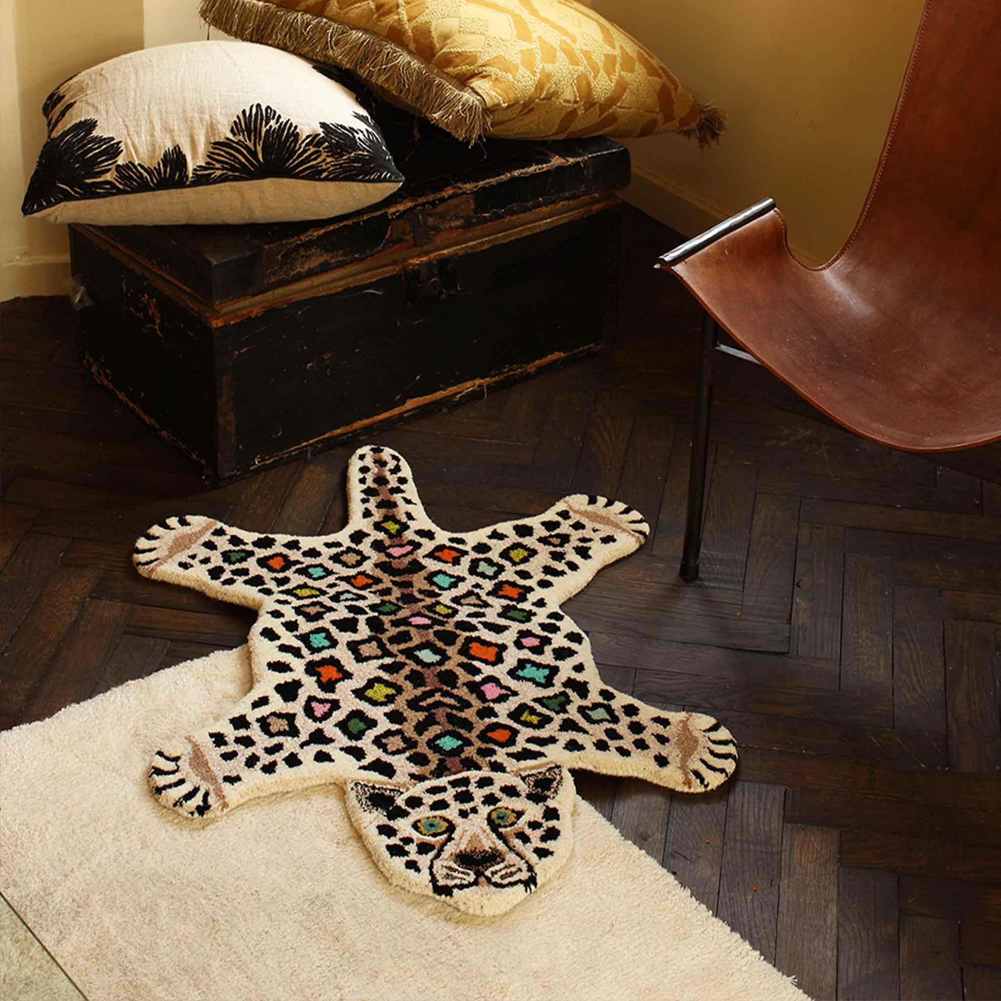 Disco Leopard Rug