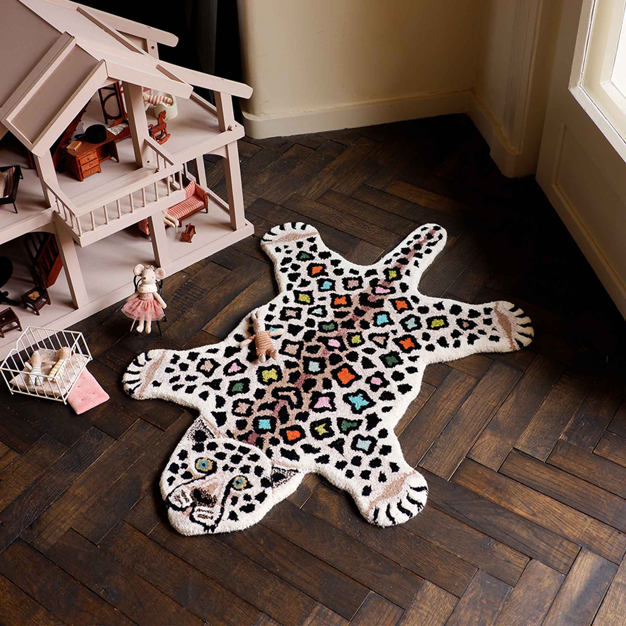 Disco Leopard Rug