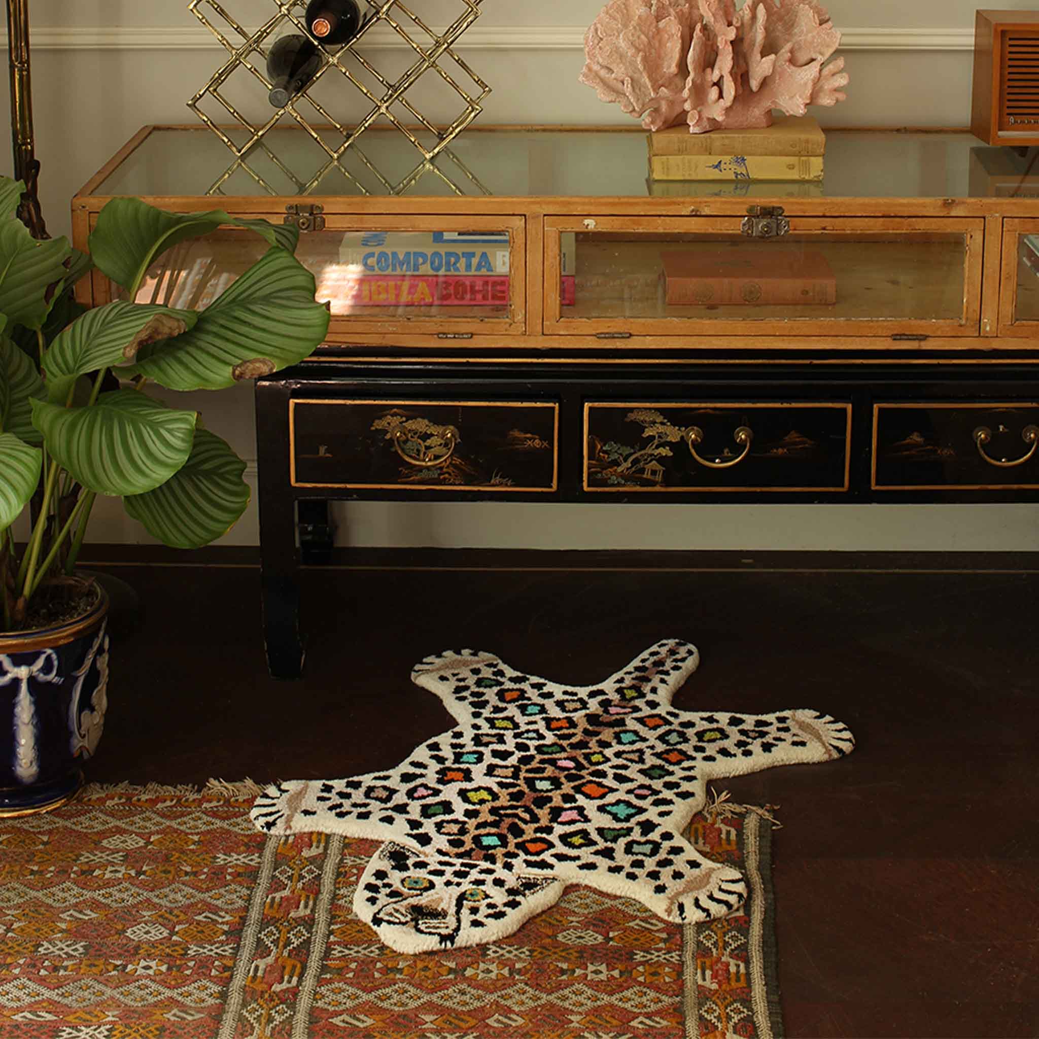 Disco Leopard Rug