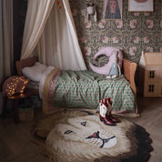 Lion Head Rug