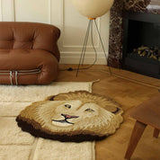 Lion Head Rug