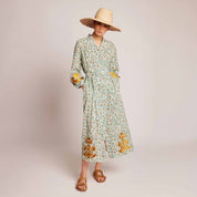 Daisy Blue Kimono