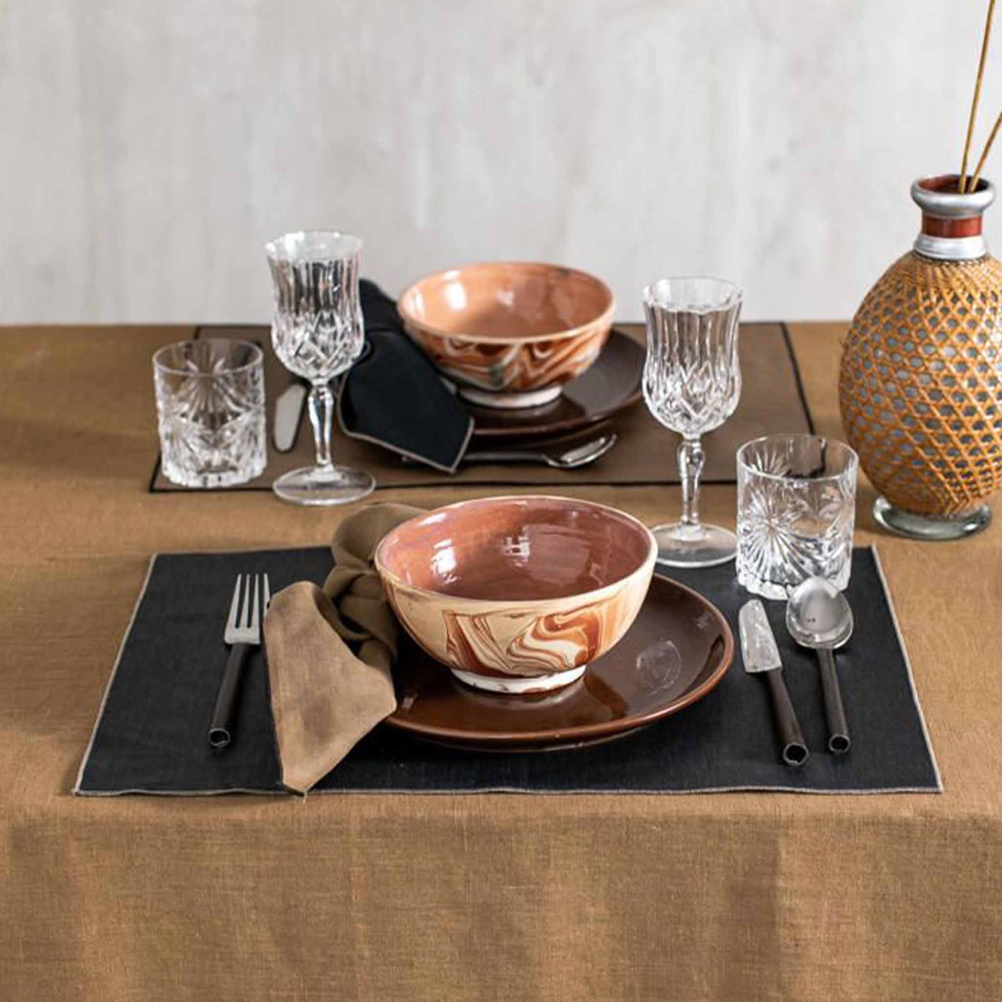 Filo Napkin Noce Carbonne