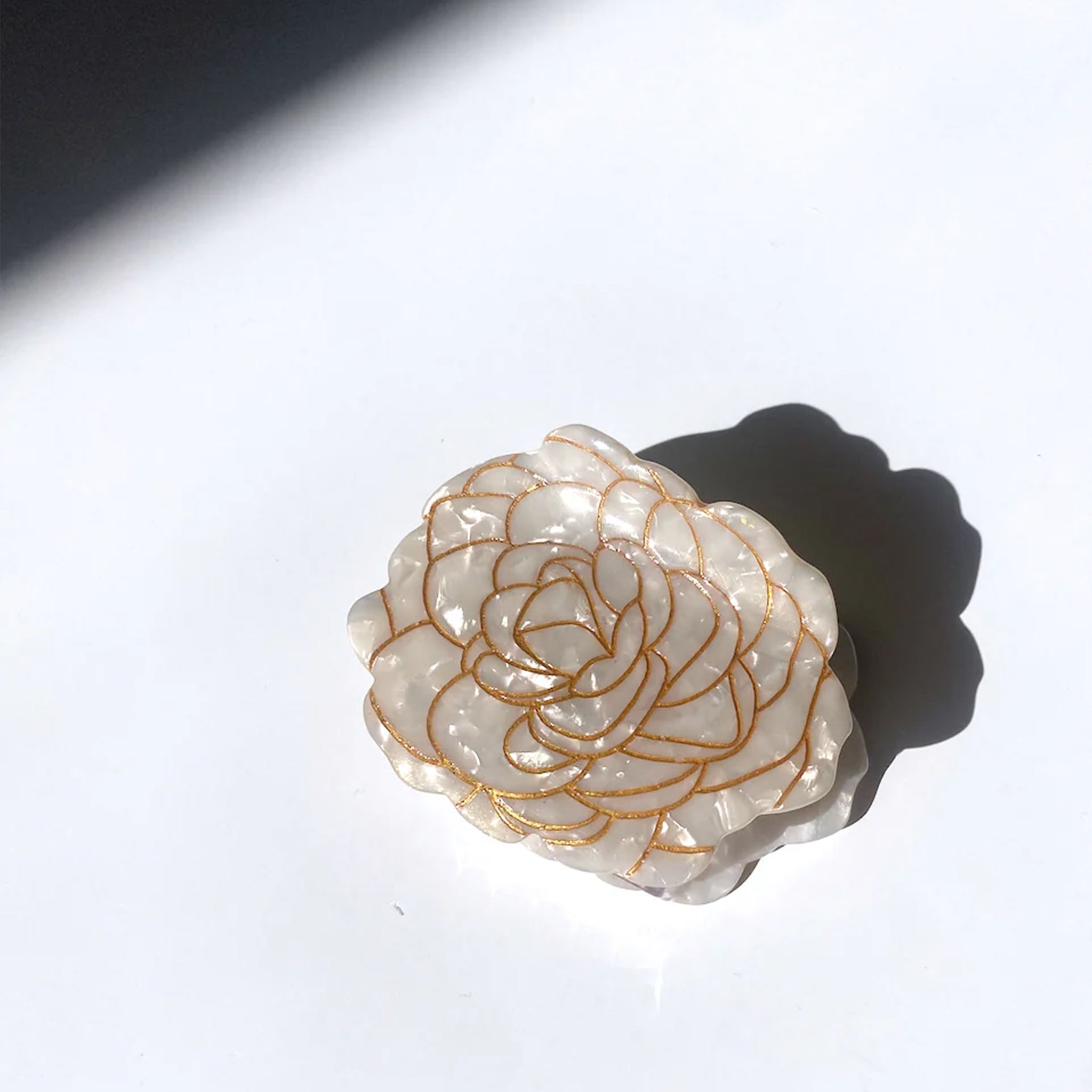 Camelia Flower Hair claw