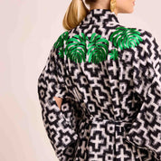 Rodoo White & Black Kimono