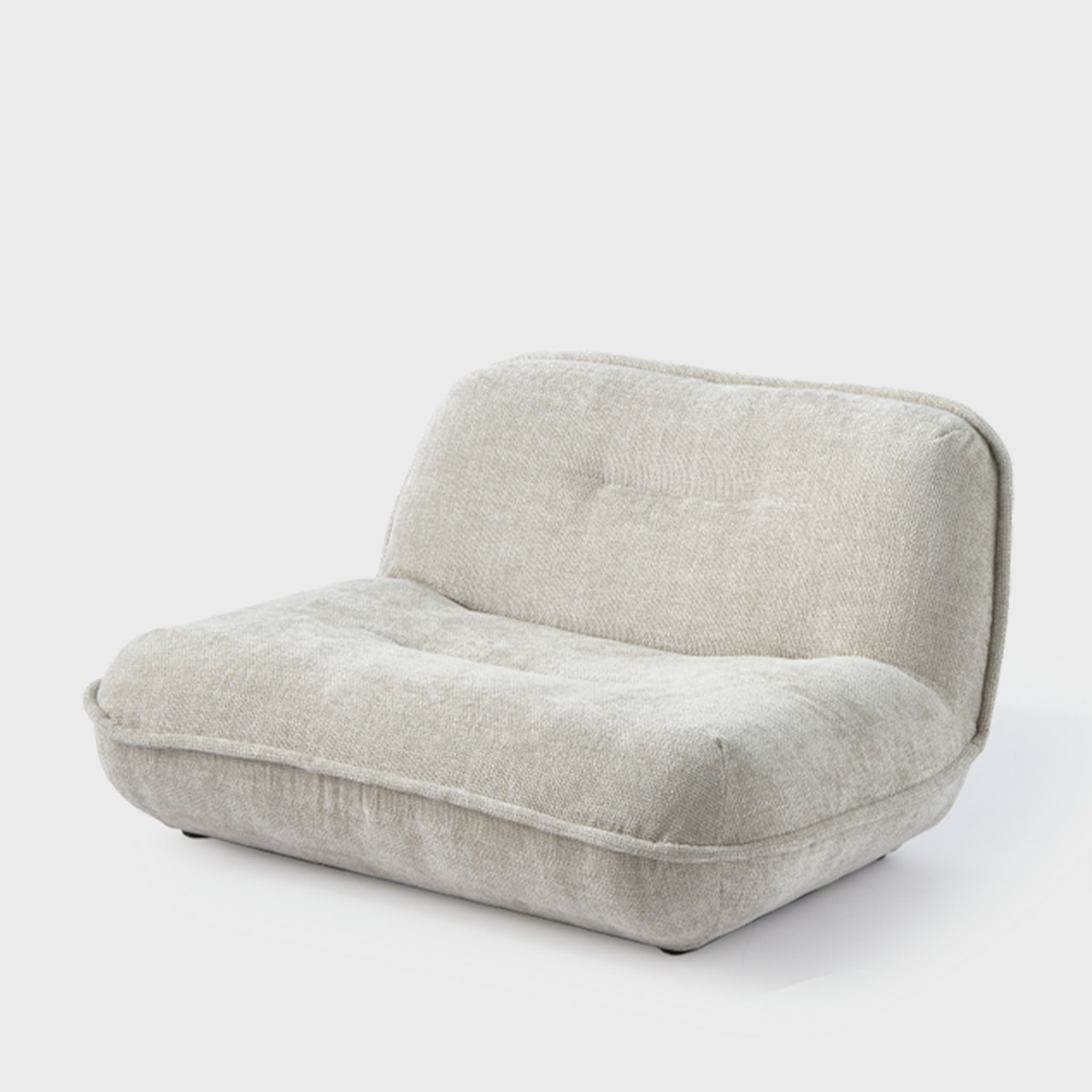 Love Seat Puff Ecru