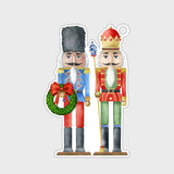 Nutcracker Die-Cut Gift Tags