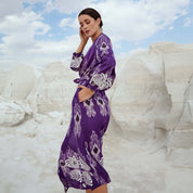 Chinkara Purple Robe