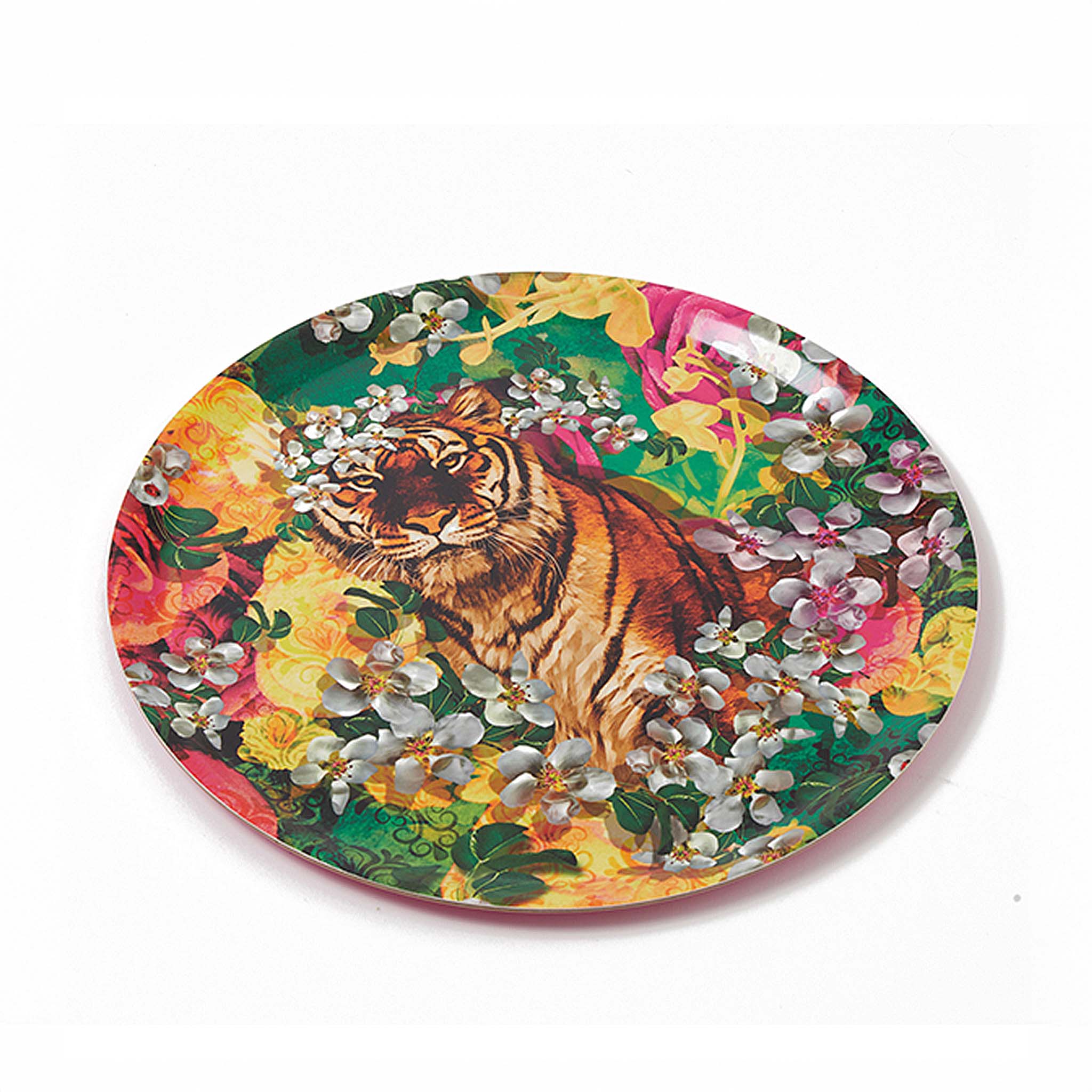 Large Round Tray Lily