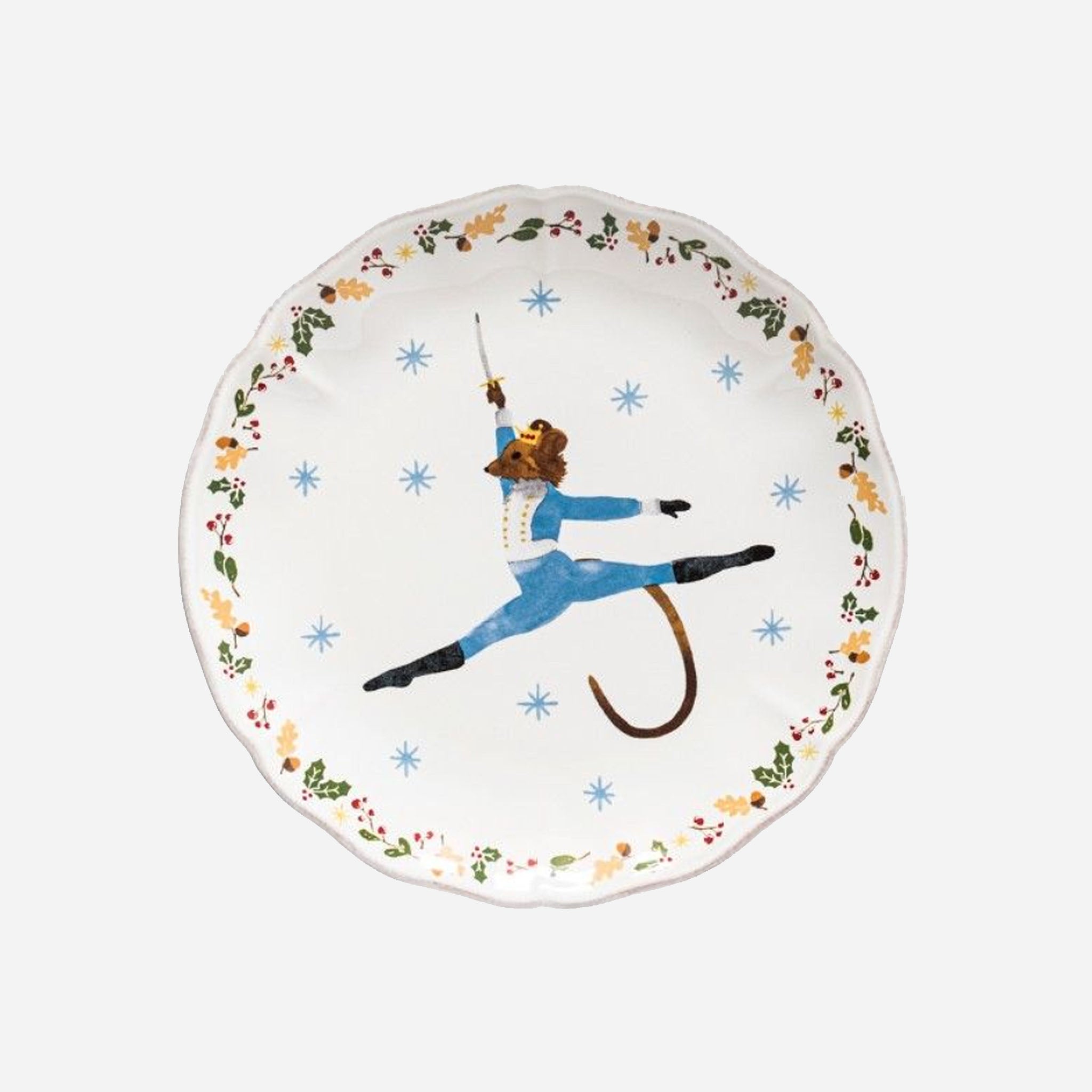 Salad plate nutcracker