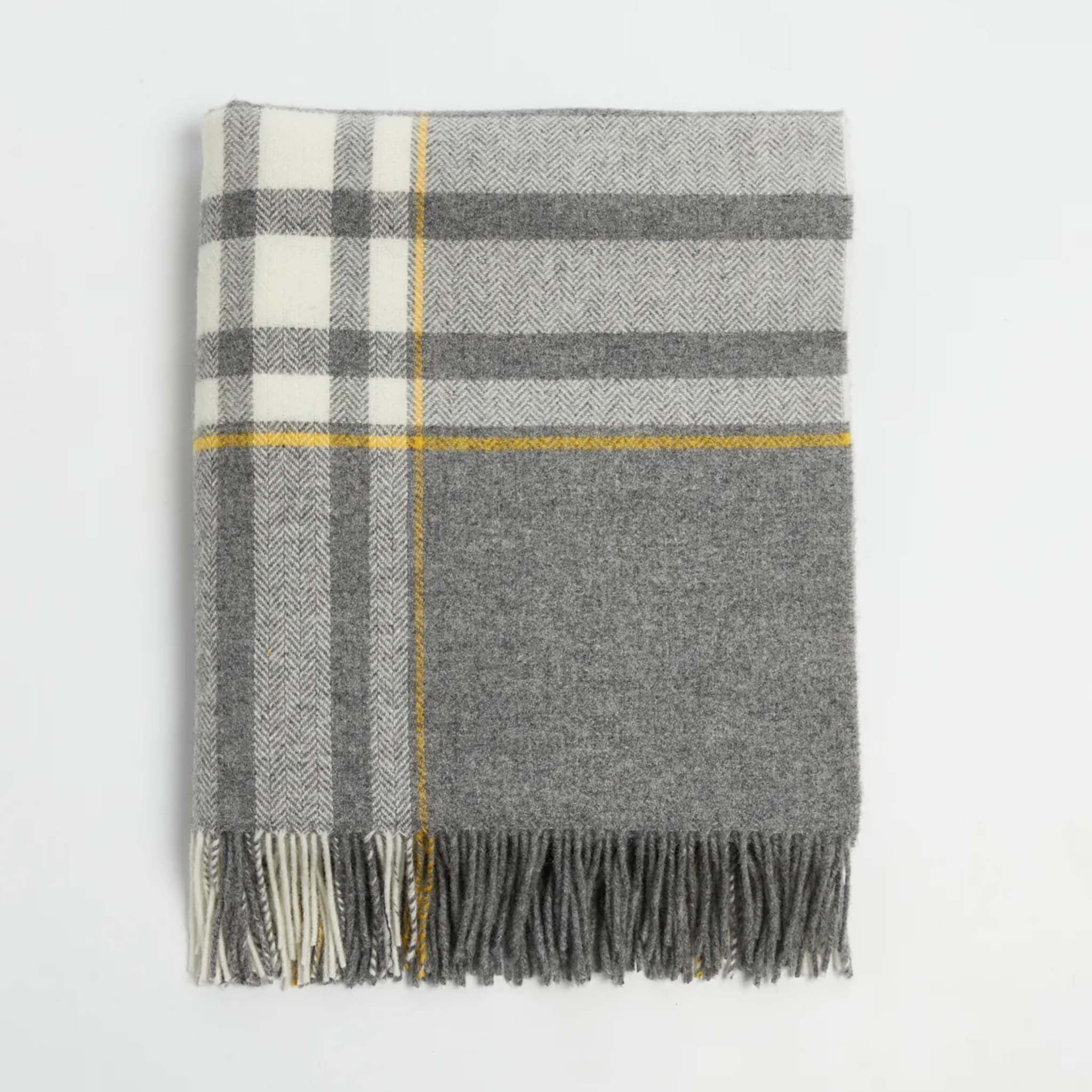 Liath Lambswool Throw