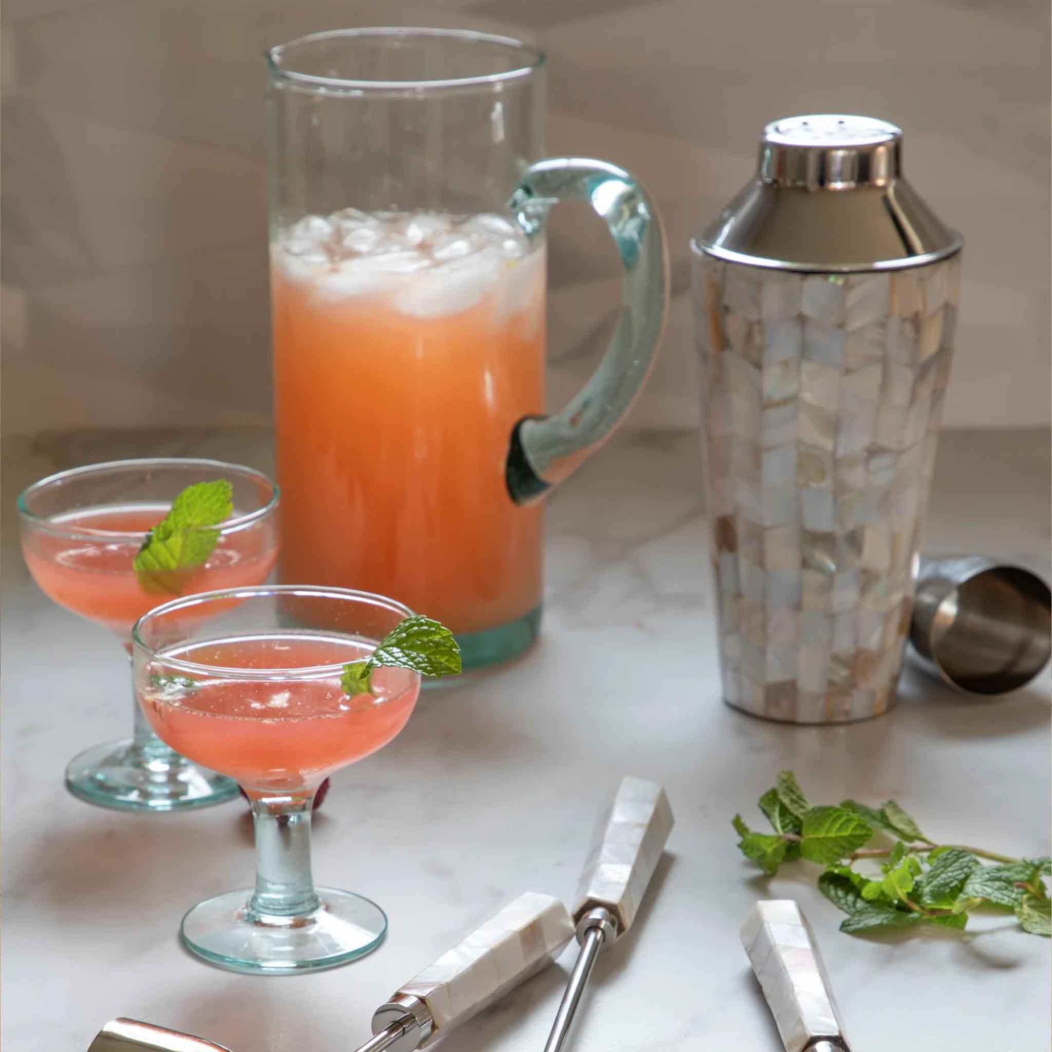 Recycled Glass Pitcher