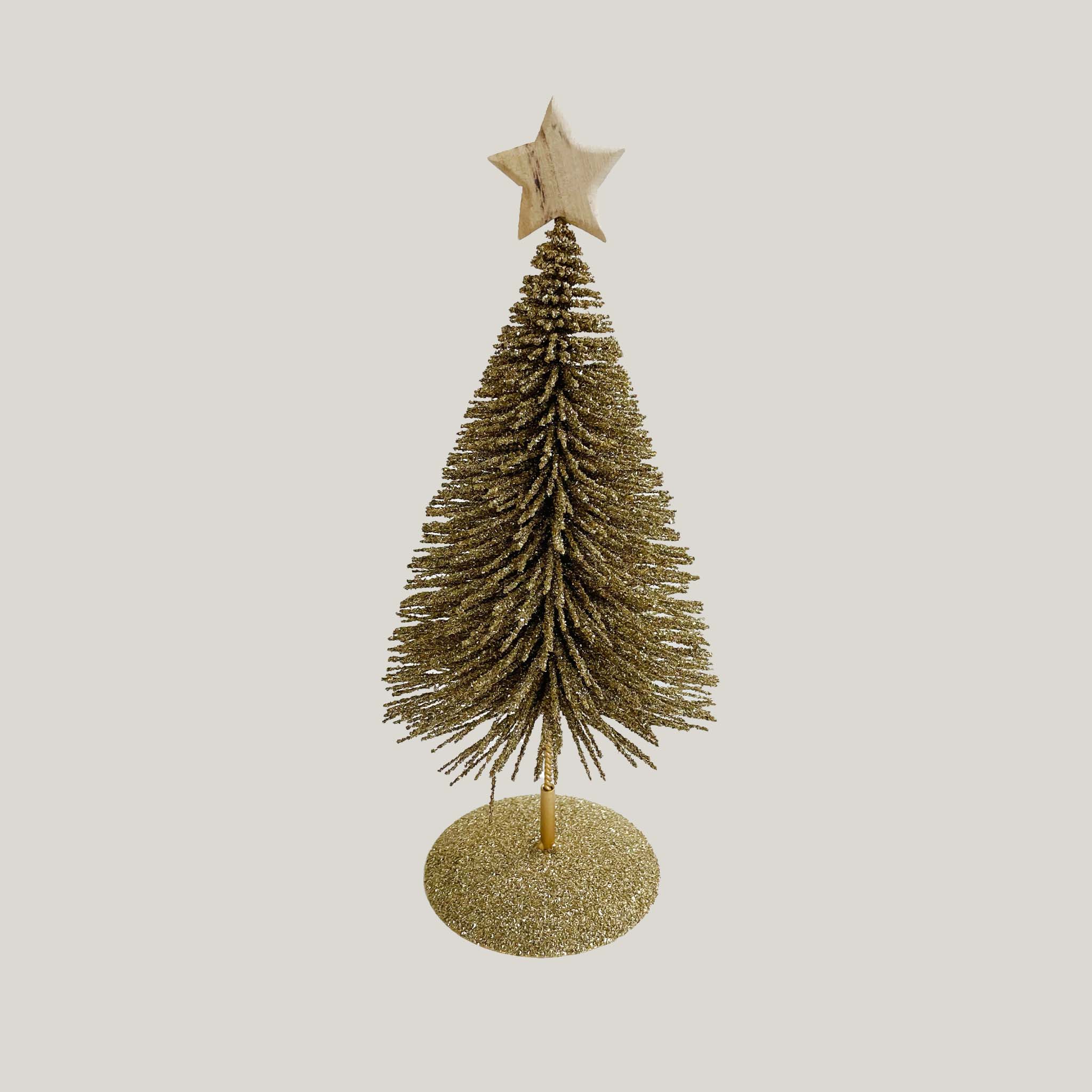 Metal Tree with Tiffany Glass Glitter