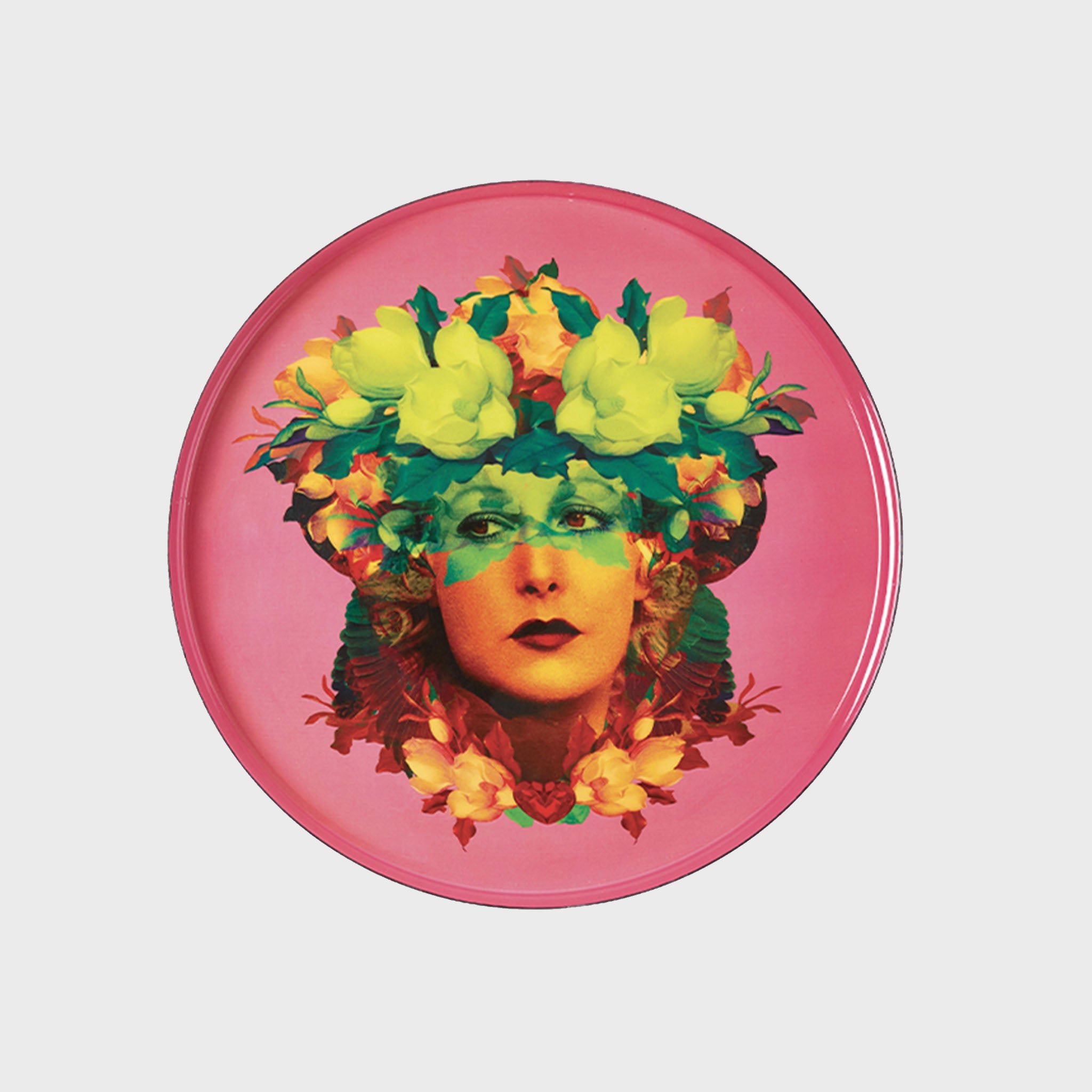 Round Metal Tray
