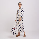 Blue Dots Kimono