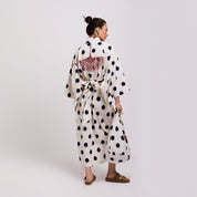 Blue Dots Kimono
