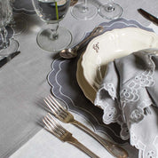 Amalfi napkin Stone- Avorio