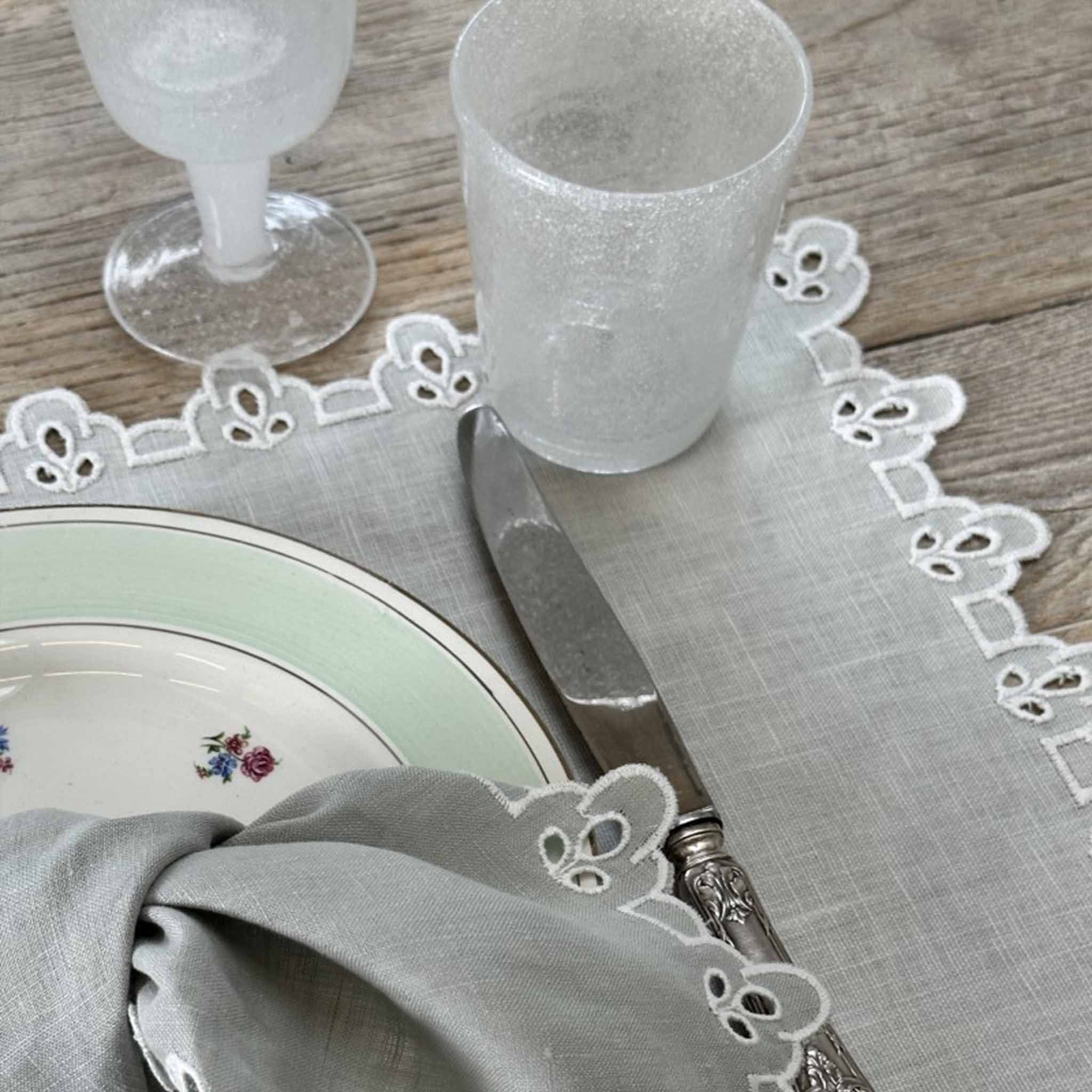 Amalfi Placemat Stone-Avorio