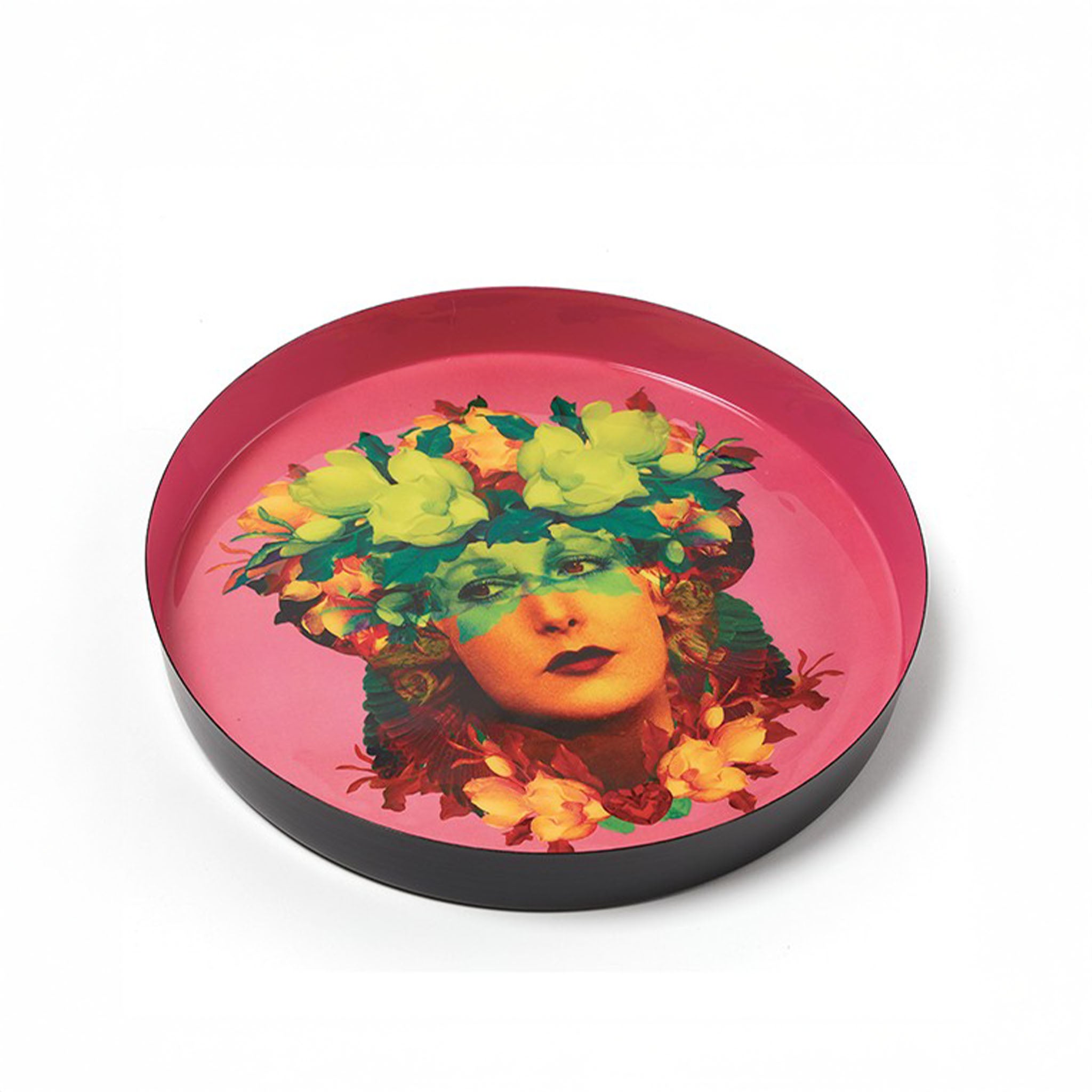 Round Metal Tray
