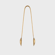 Small Shell Tongs Gold 17 cm