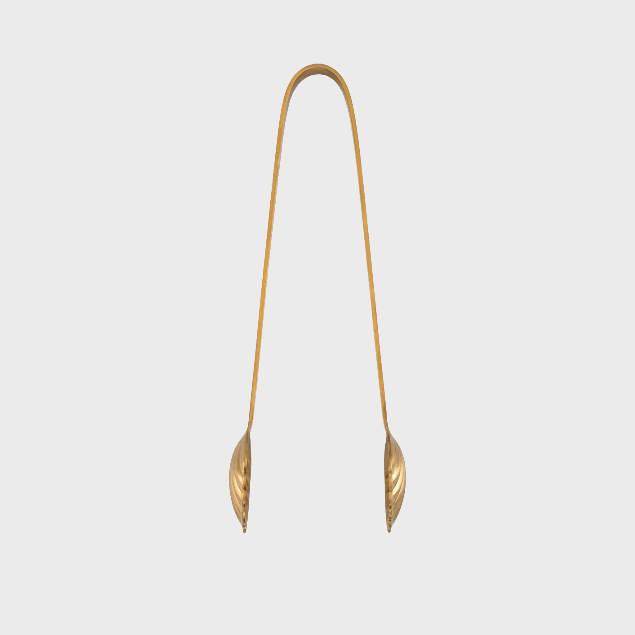 Small Shell Tongs Gold 17 cm