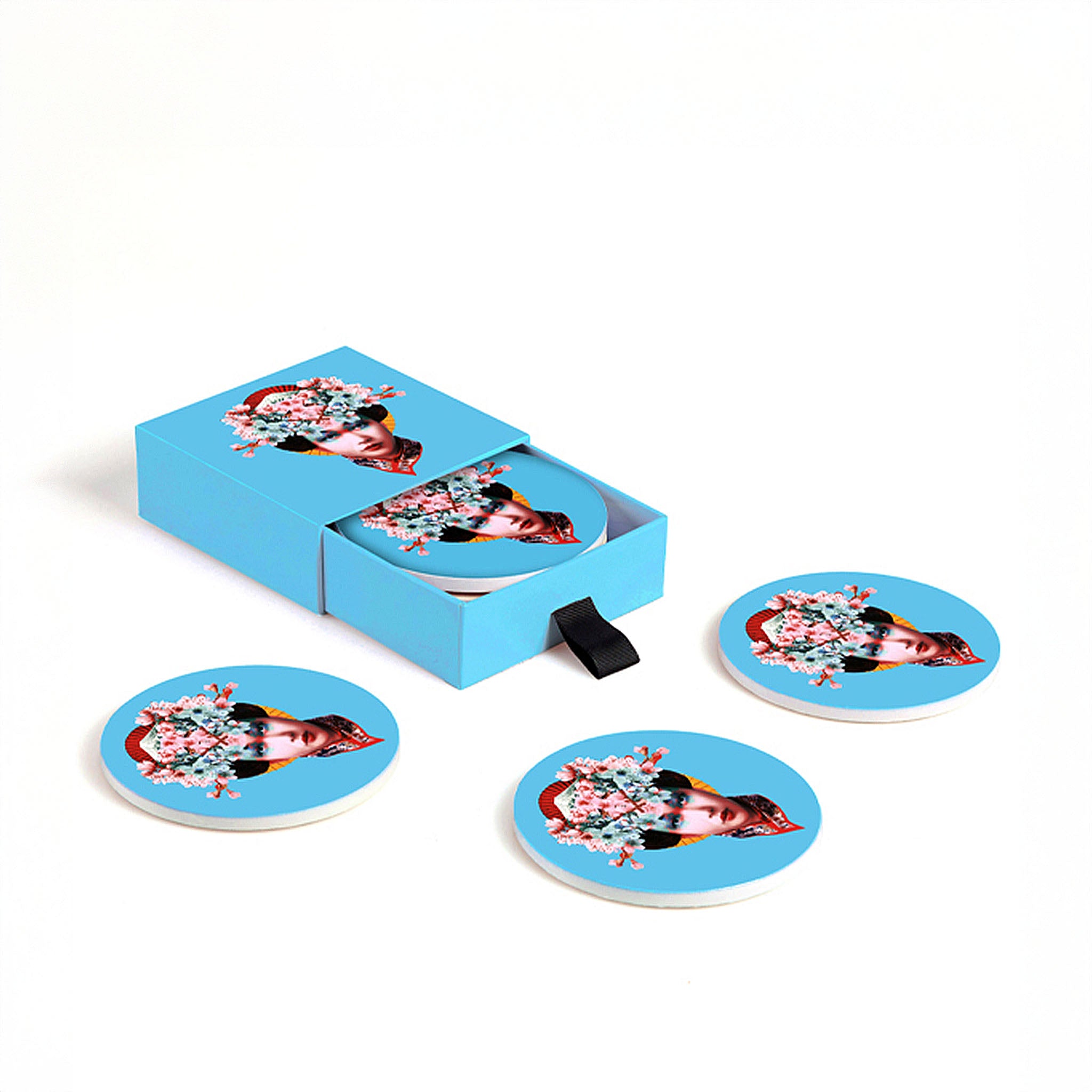 Ceramic Coasters - Set of 4