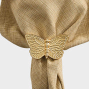 Floral Mariposa Napkin Ring