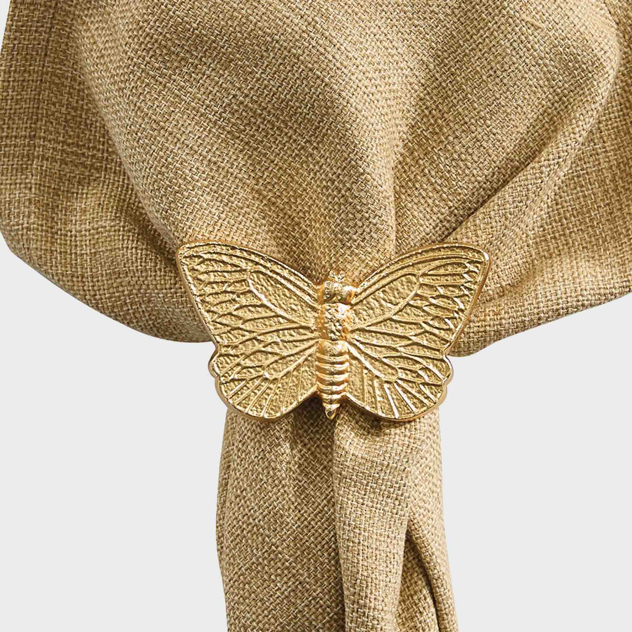 Floral Mariposa Napkin Ring