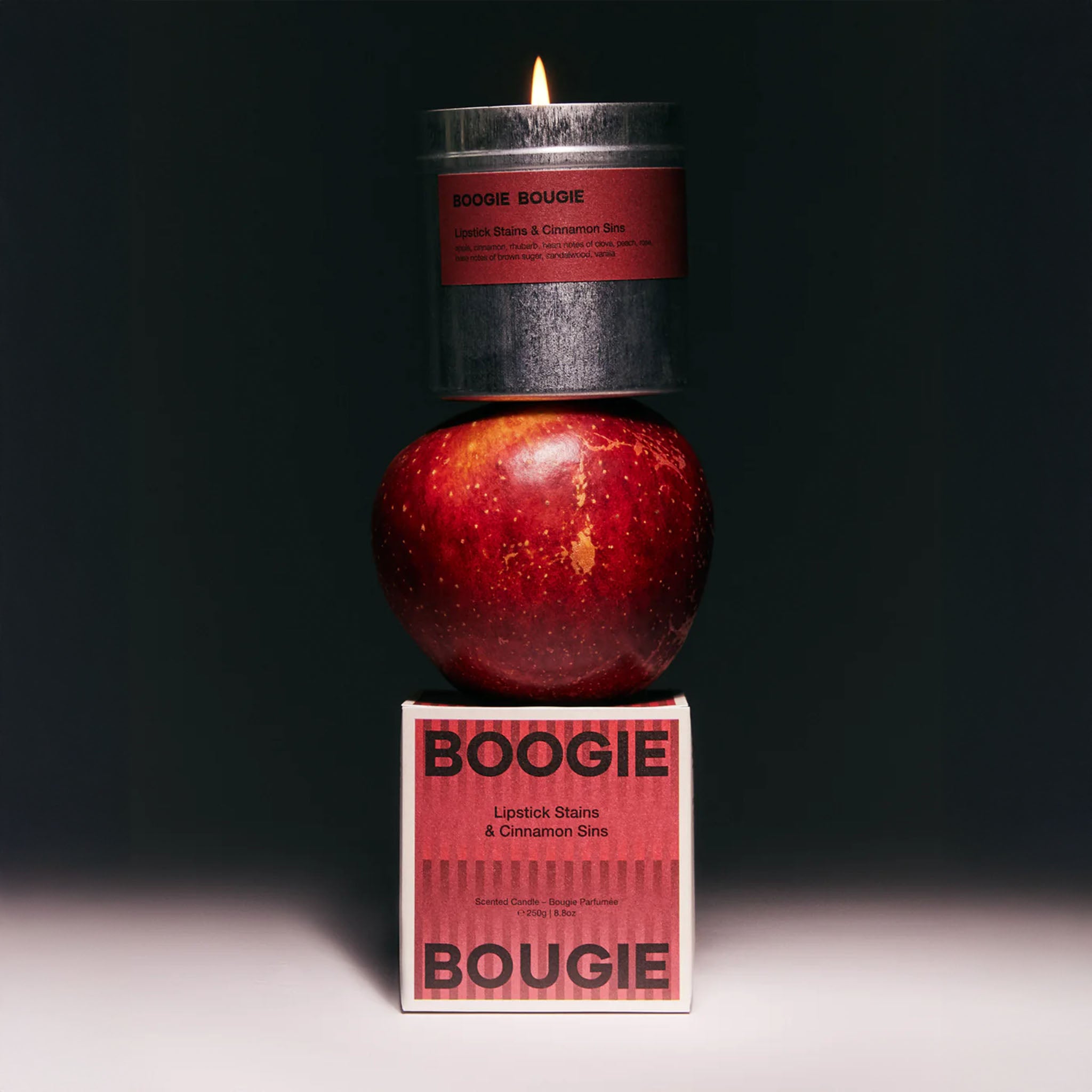 Lipstick Stains and Cinamonn Sins Scented Candle