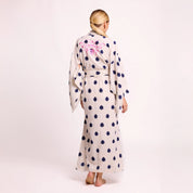 Blue Dots & Bee Kimono
