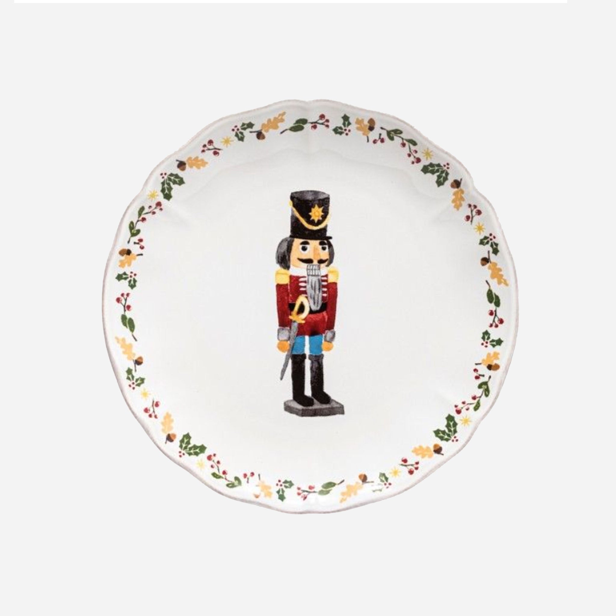 Salad plate nutcracker