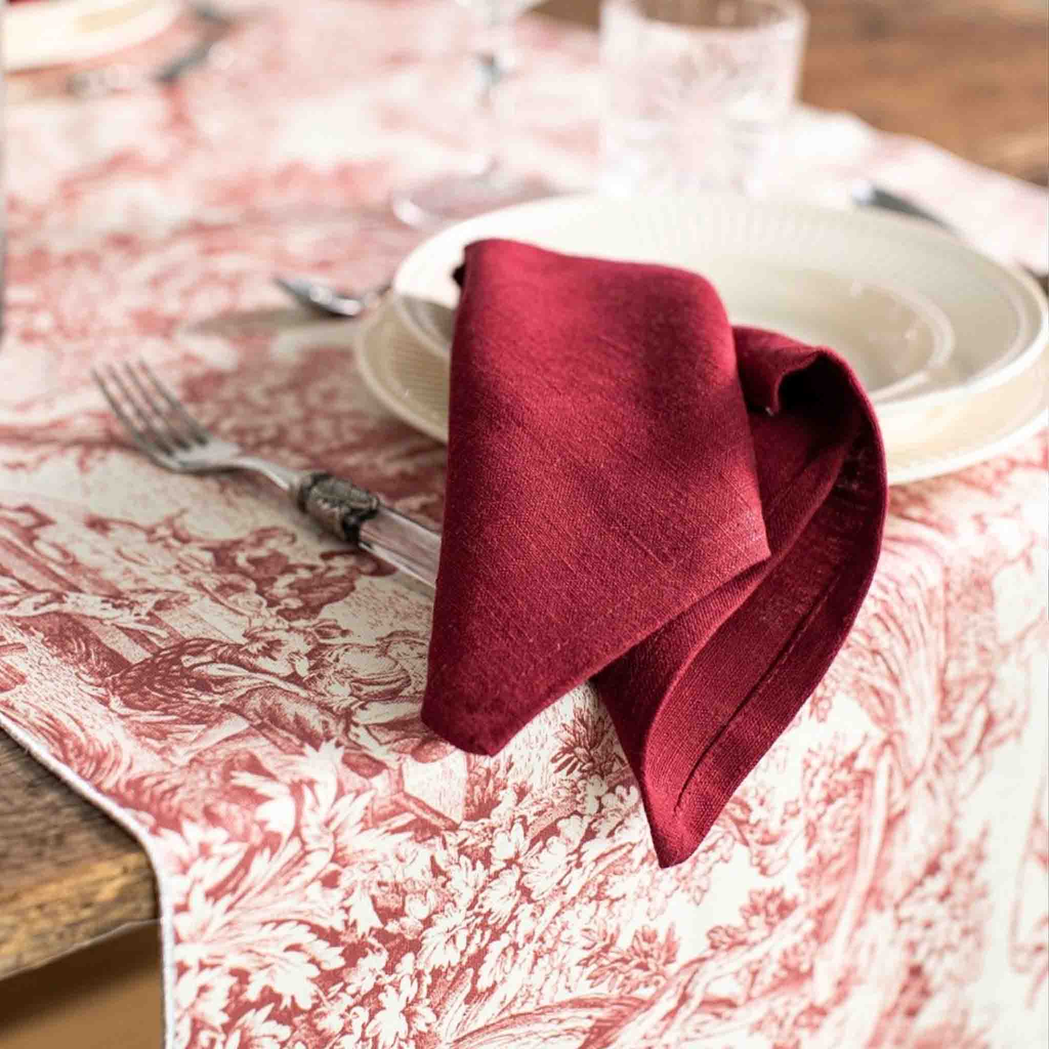 Anti-stain Cotton Runner