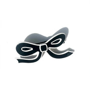 Handmade Acetate Bow French Barrette Clip