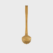 Small Shell Tongs Gold 17 cm