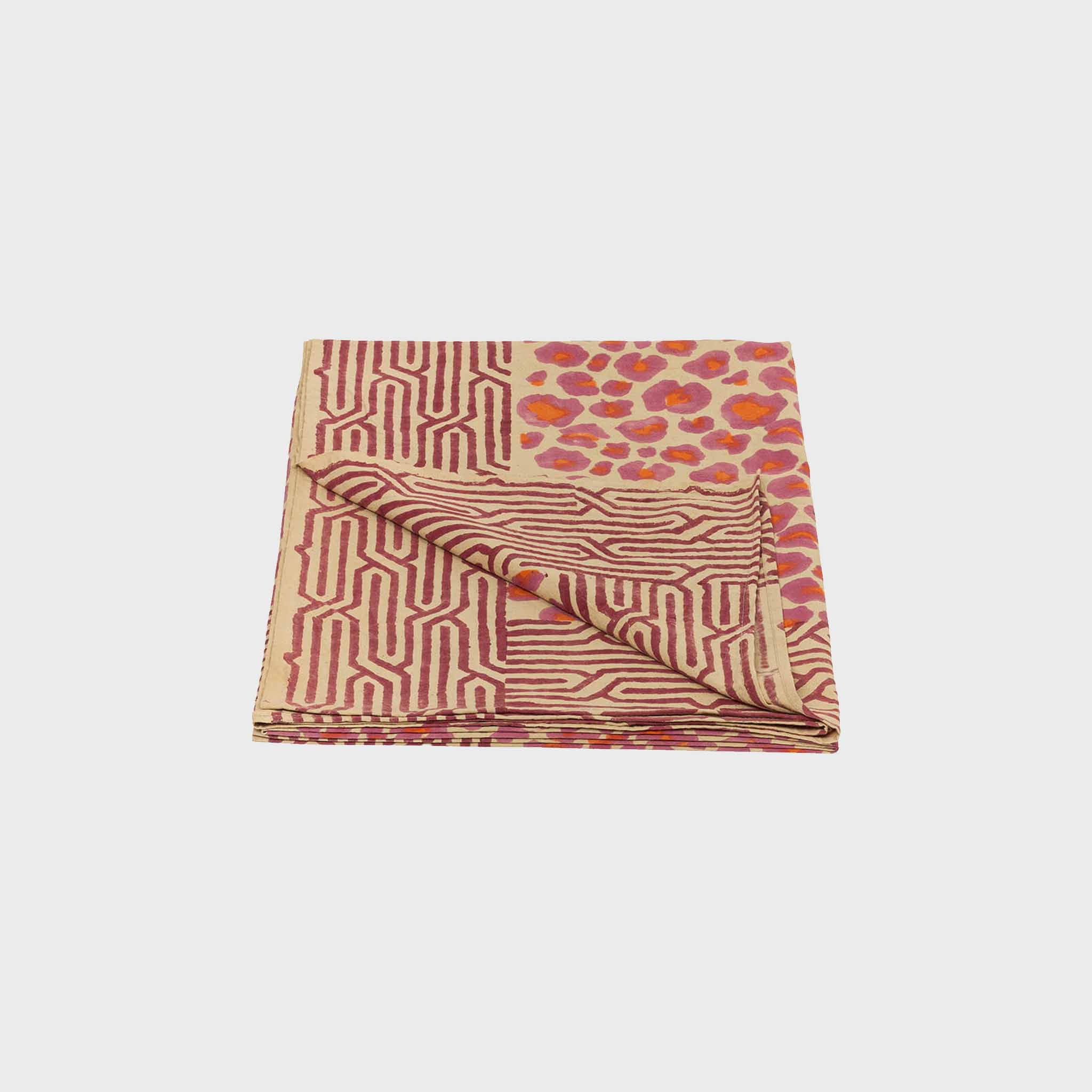 Pink Leopard Single Throw