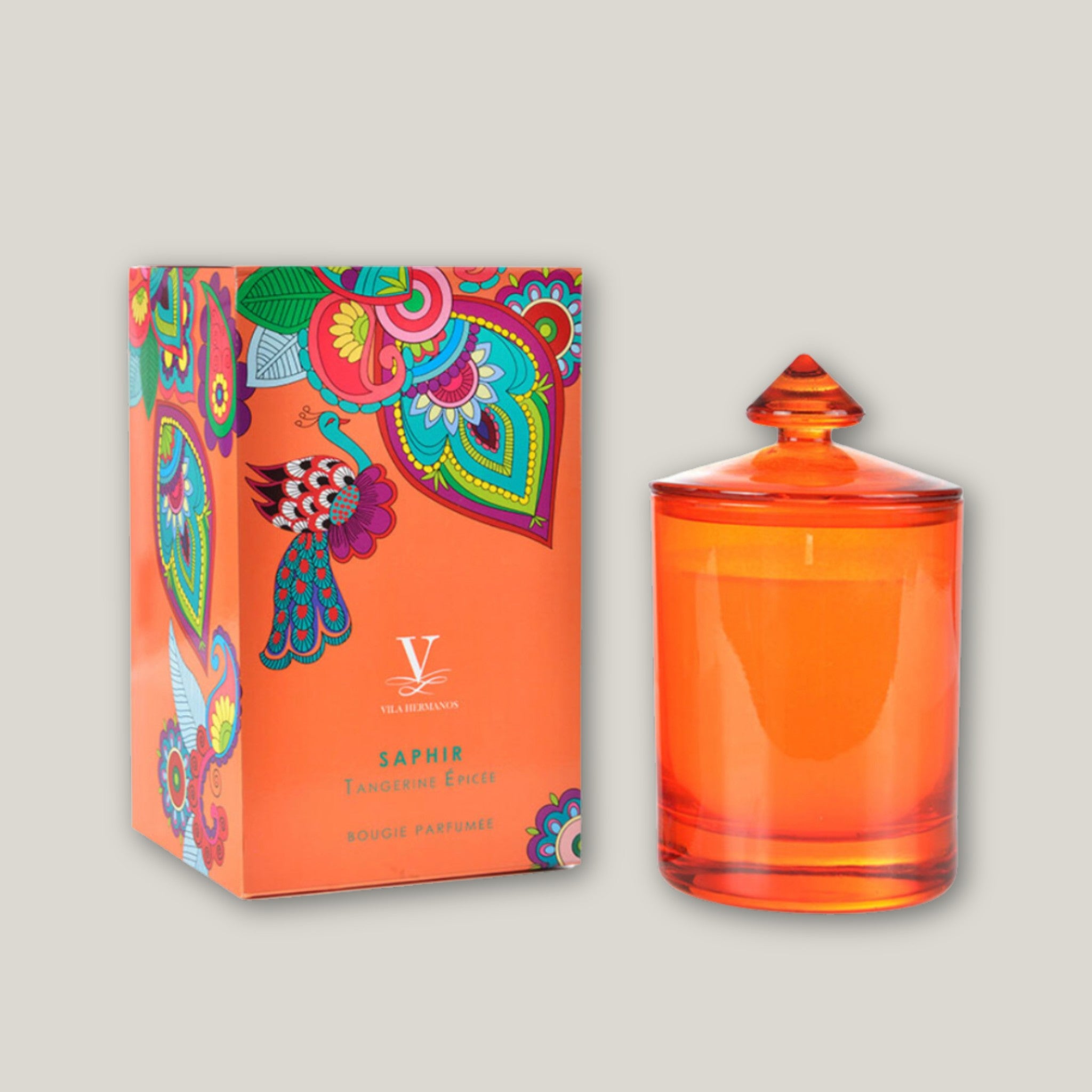 Myanmar Saphir Candle Orange - 190 grs.