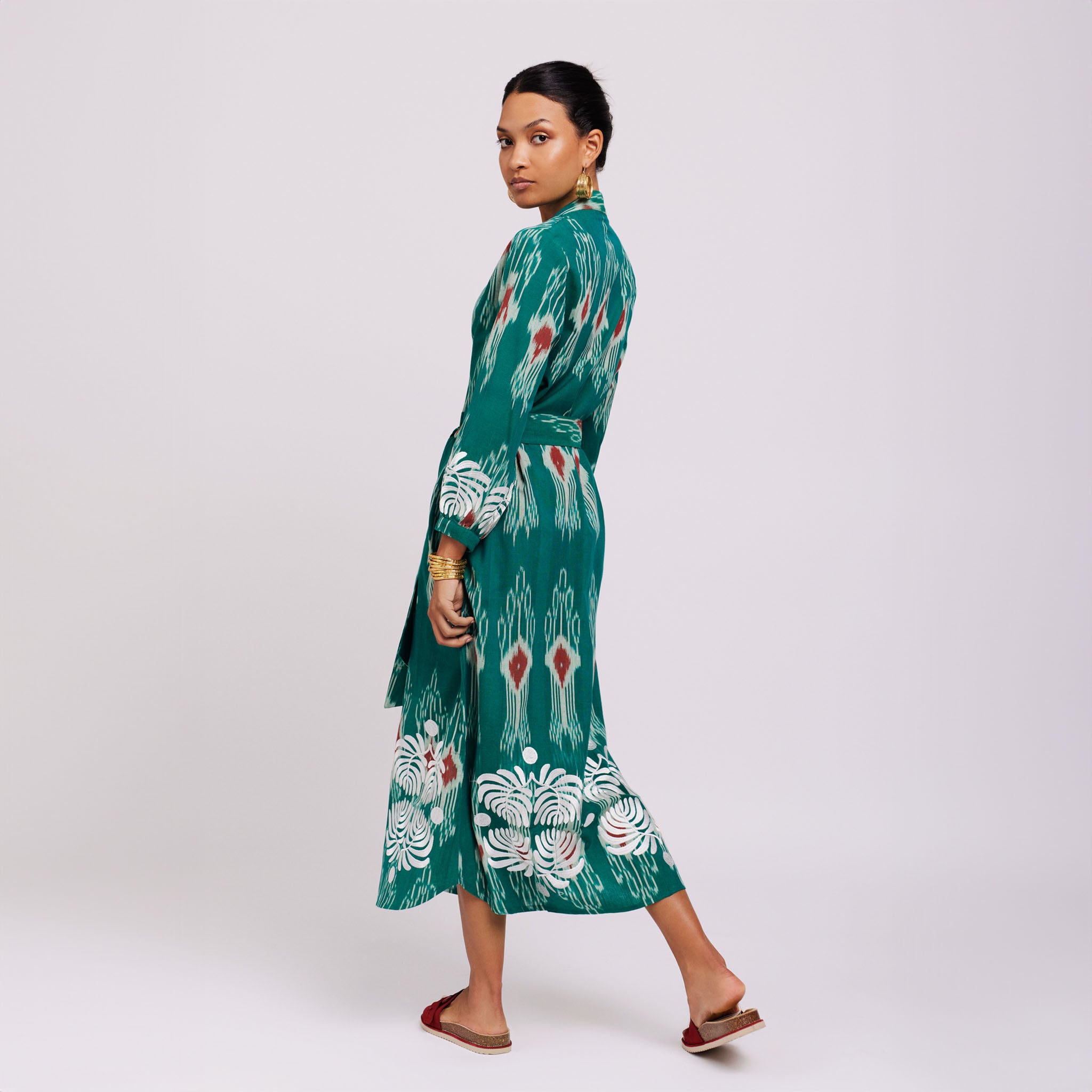 Chinkara Robe /Dress Green