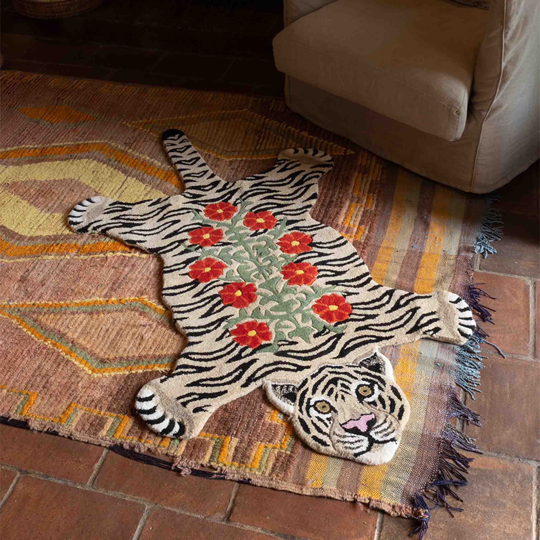 Floral Tiger Large