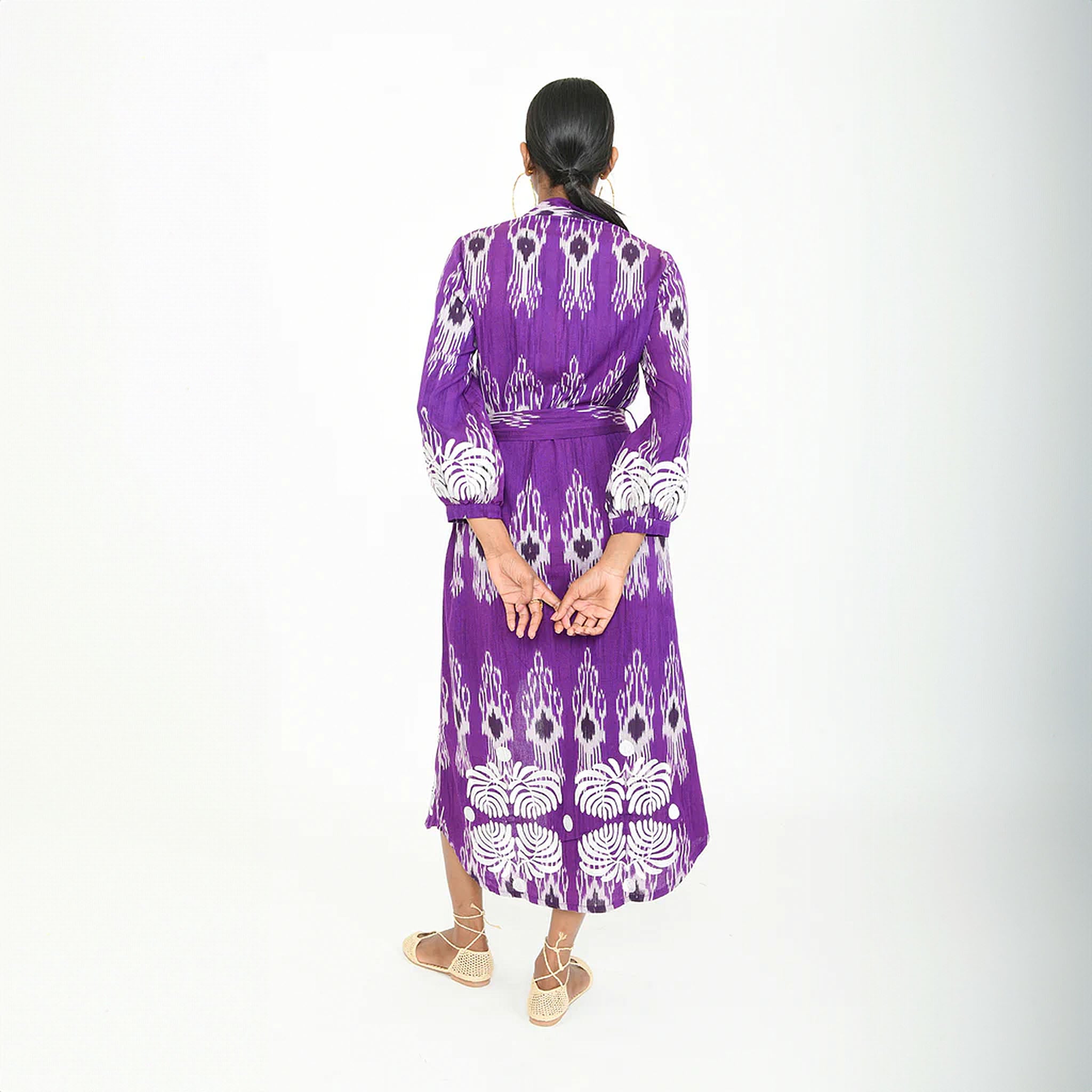 Chinkara Purple Robe