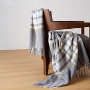 Liath Lambswool Throw