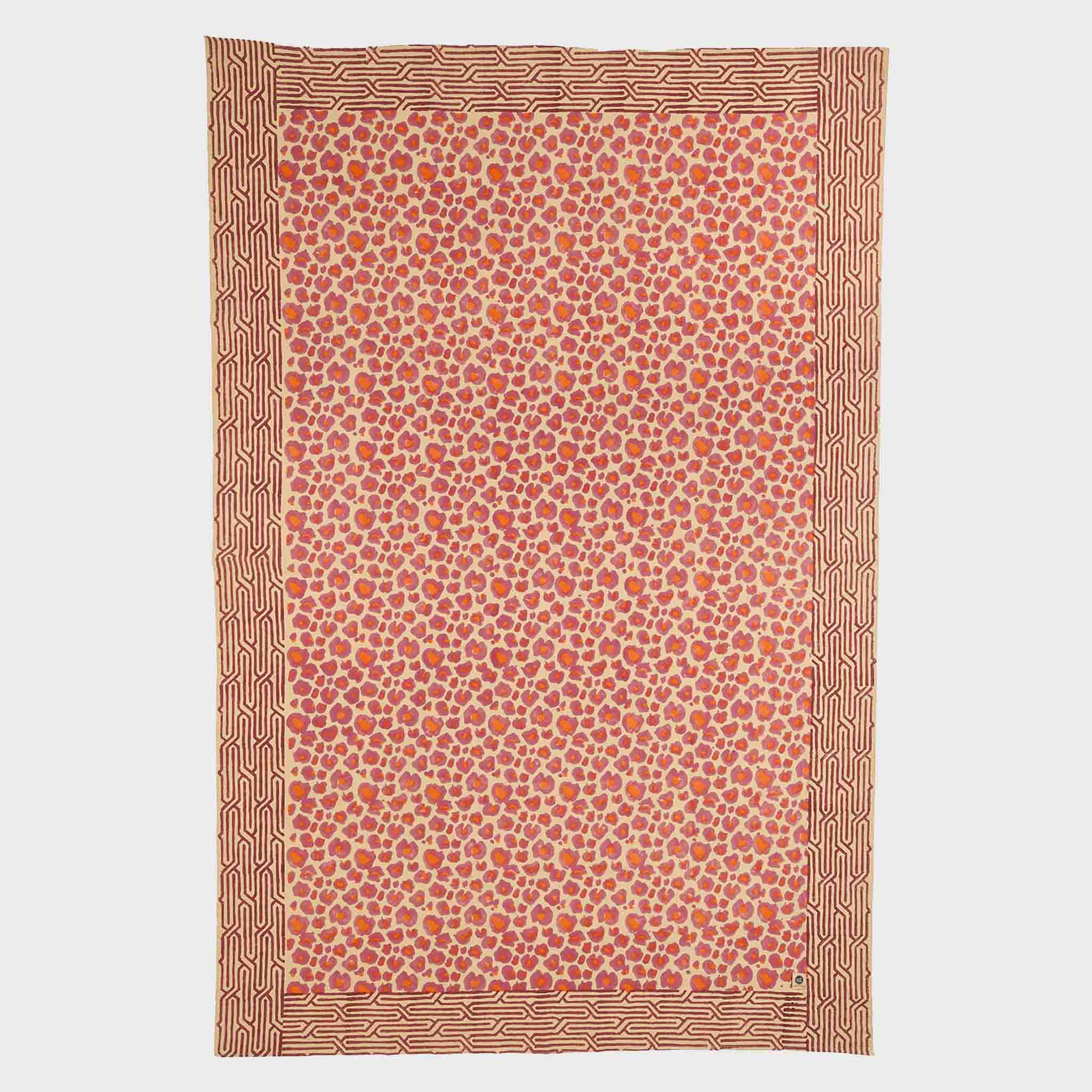 Pink Leopard Single Throw