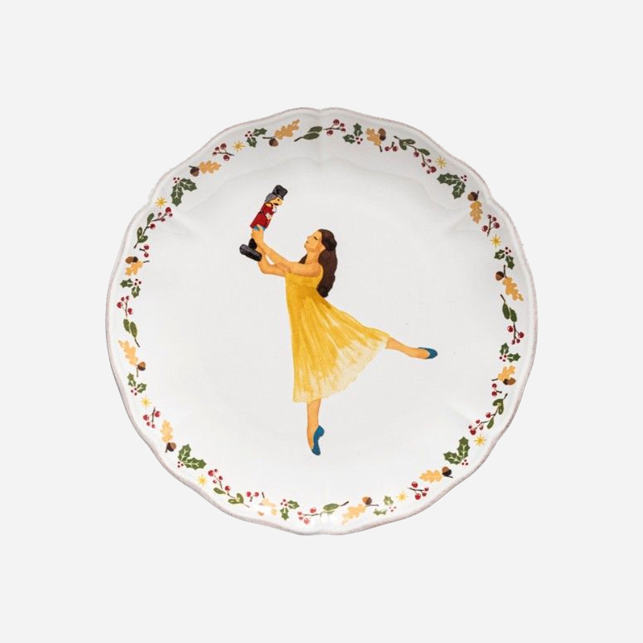 Salad plate nutcracker